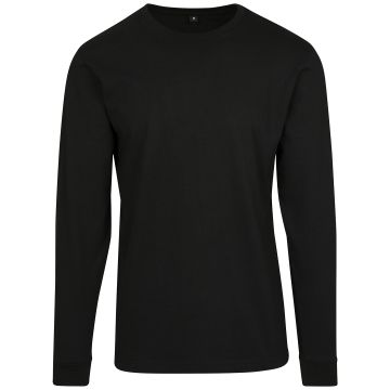 Long sleeve with cuff rib - Black - 2XL