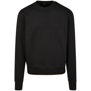 Premium oversize crew neck - Black - 2XL