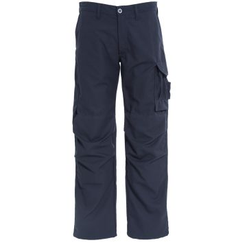 Flame Retardant Lined Trousers - navy - 32R