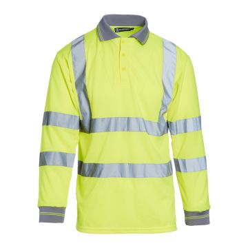 Blackrock Hi-Vis Long Sleeve Polo Shirt