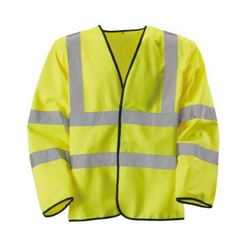 Hi - Vis Waistcoat Long Sleeve