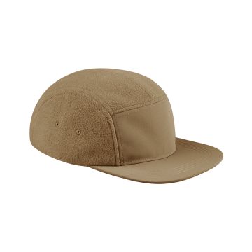 Recycled fleece outdoor camper cap - Biscuit - One size