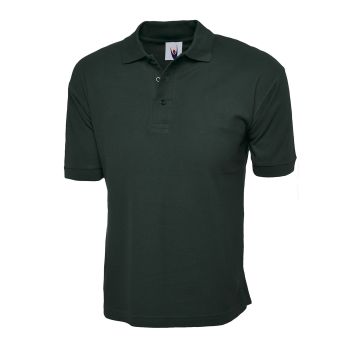 Classic Cotton Poloshirt - Bottle Green - XS