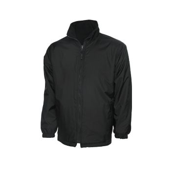 Childrens Reversible Fleece Jacket - Black - 2 yrs