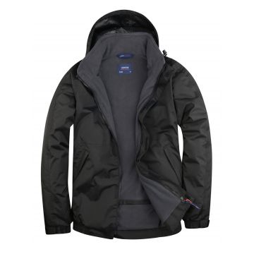 Premium Outdoor Jacket - Black/Grey - XS