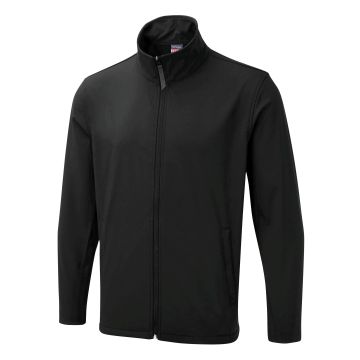 The UX Printable Soft Shell Jacket - Black - XS