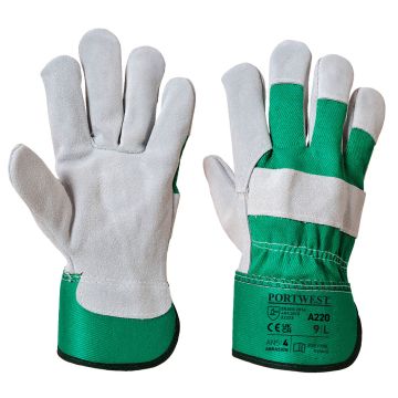 Premium Chrome Rigger Glove - Green - XXXL