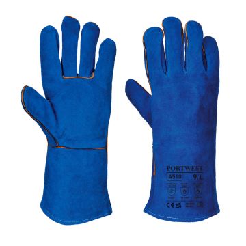 Welders Gauntlet - Blue - XL