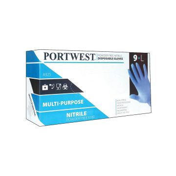 Powderfree Nitrile Disposable Glove (Bx 100)