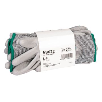 Cut C13 PU Essential Multipack (Pk12) - Grey - M