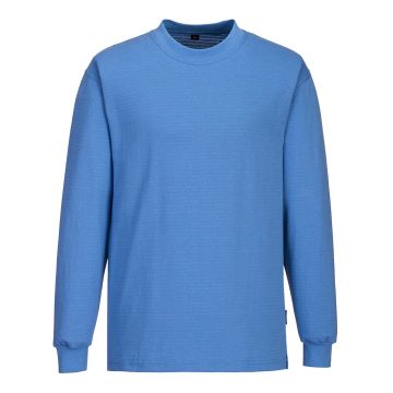 Anti-Static ESD T-Shirt L/S - Hamilton Blue - L