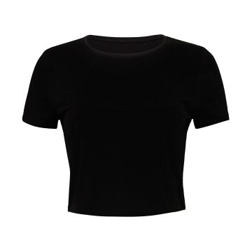 Women's polycotton crop tee