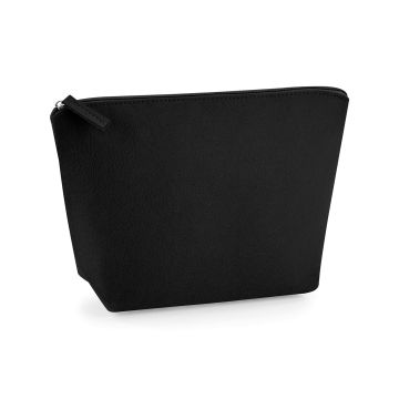Felt accessory bag - Black - M