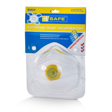Pre-packed P3 Valved Mask