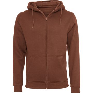 Heavy zip hoodie - Bark - 2XL