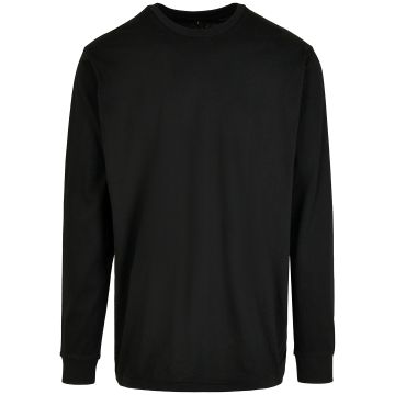 Organic long sleeve with cuff rib