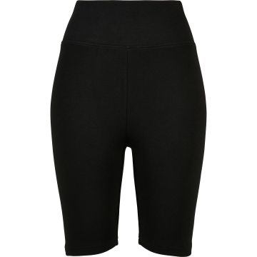 Women's high waist cycle shorts - Black - 2XL