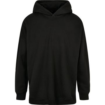 Oversized cut-on sleeve hoodie - Black - 2XL