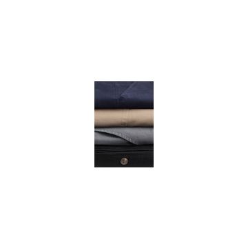 Miami Slim Fit Chino Trousers -Black-28S