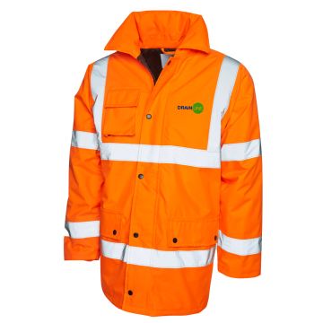 Hi VIs Orange Anorak