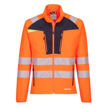 DX4 Hi-Vis Lightweight Mid Layer - Orange/Black - 4XL