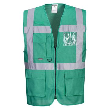 Iona Executive Vest - Bottle Green - L