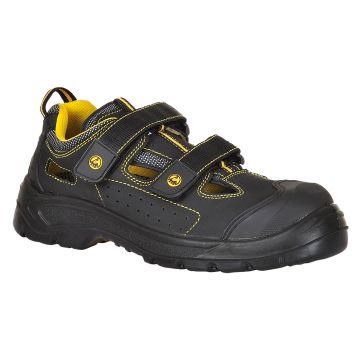 Portwest Compositelite ESD Tagus Sandal S1P - Black - 38