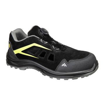 Composite Sandal S1 ESD SR FO - Black/Green - 37