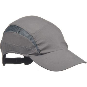 First Base Bump Cap Grey Standard Peak