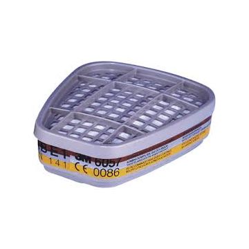 3M 6057 ABE1 Gas Filter Pack of 32