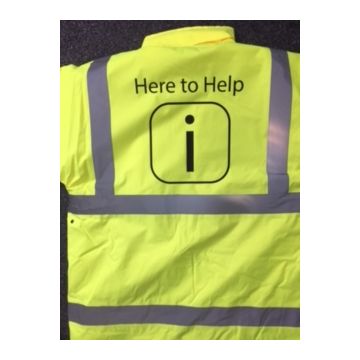 Road Safety Jacket - Here to Help