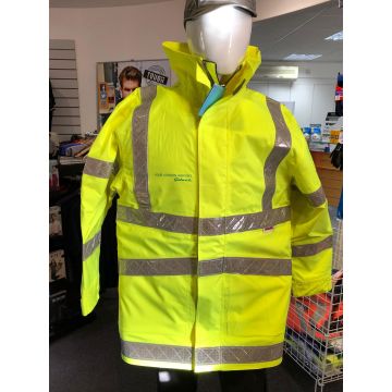 Yellow Reflexite Executive Anorak Class 3 