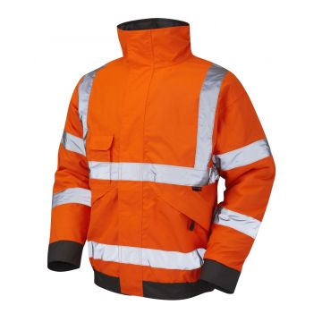 Chivenor ISO 20471 Class 3 Bomber Jacket Railway Orange