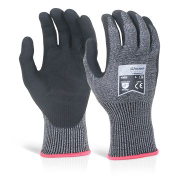 Micro Foam Nitrile Cut D  Glove -Black-S