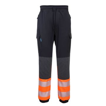 PW3 Hi-Vis Flexi Class 1 Jogger - Black/Orange - L