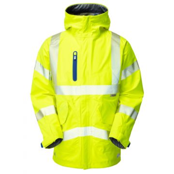 Marisco ISO 20471 Class 3 High Performance Waterproof Anorak Yellow-Yellow-S