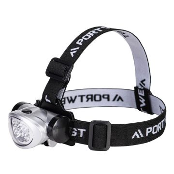 LED Head Light - Silver -
