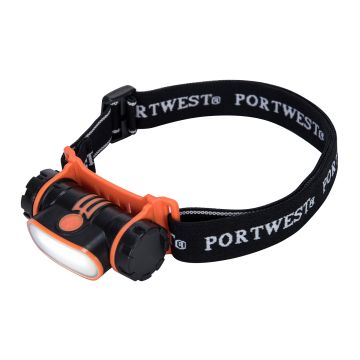 USB Rechargeable LED Head Light - Black -