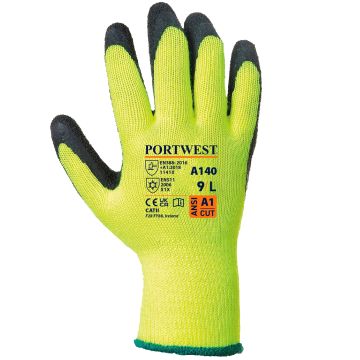 Thermal grip glove (A140) - Black - 2XL