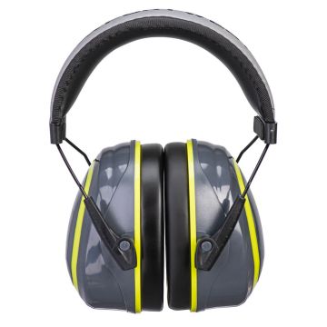 HV Extreme Ear Defenders Medium - Grey/Yellow -