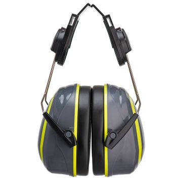 HV Extreme Ear Defenders Medium Clip-On - Grey/Yellow -