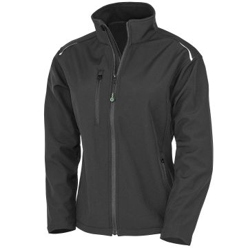 Women's recycled 3-layer printable softshell jacket