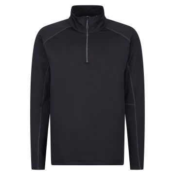 Core stretch half-zip mid-layer - Black - 2XL