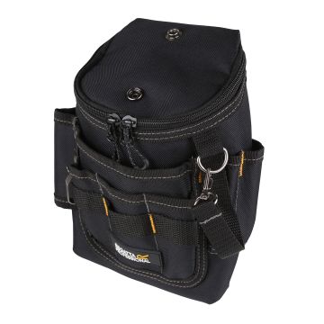 Premium zipped tool pouch - Black - One size
