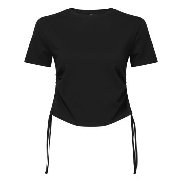 Women�s TriDri� ruched crop top