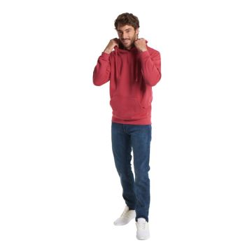 Deluxe Hooded Sweatshirt-Black-XS
