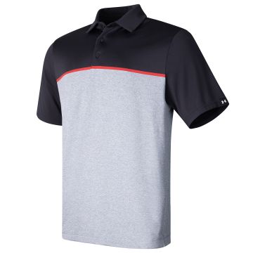 UA playoff 3.0 stripe polo LB  edge lit