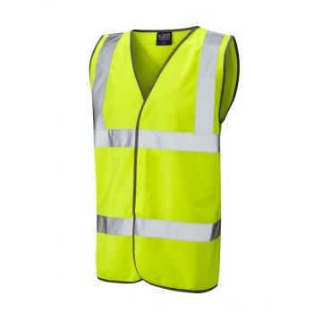 Leo Tarka Yellow Waistcoat Class 2 Waistcoat  ISO 20471 W01 Y