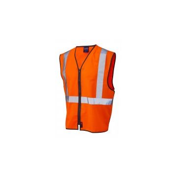 Leo Eggesford Railway Zip Waistcoat