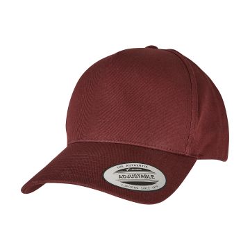5-panel curved classic snapback (7707)